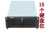 拓普龙网吧服务器4UCP6515监控机箱4U工控机箱15个硬盘存储机箱
