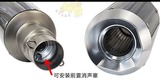 摩托车改装排气管CNC碳纤炮筒黄龙600/300天蝎吉村SC大排量竞技管