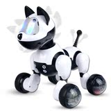 智能机器人狗儿童玩具狗卖萌声控电动狗猫礼物 红色  充电款