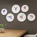 欧晟2016圆形欧式画框组合照片墙客厅墙上装饰餐厅房间壁饰相框