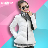 2015新款秋冬女装长袖修身显瘦棉衣保暖外套棉服短款韩版时尚气质