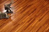 安心地板AX0165  安心实木复合地板 菠萝格指接 印尼进口木材
