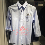 太平鸟男装专柜代购2016夏季迪士尼限量中袖衬衫BYCB62X08 原价