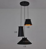 現代簡約時尚創意個性鋁材北歐美式鄉村loft餐客廳吧台吊燈