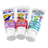 日本进口巧虎可食用儿童牙膏婴儿宝宝牙膏可吞咽无氟防蛀3种口味