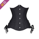 24根钢骨宫廷束身衣新款哥特式corset复古腰封腰夹束腰收腹塑身衣