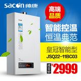 Sacon/帅康 JSQ22-11BC03燃气热水器天然气即热强排式 专卖店同款