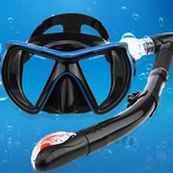 q磨砂烤漆面潜水镜游泳镜近视浮潜面镜防雾镜片面罩浮潜