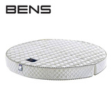 BENS奔斯高端时尚圆形床垫弹簧乳胶床垫椰棕床垫折叠双人床垫900