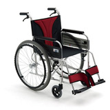 日本MIKI三贵轮椅车 MPT-47L轻便折叠太铝合金残疾老年人代步车FB