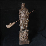 新款越南沉香木木雕关公武财神木雕佛像摆件木质手把件工艺品礼品