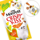 【猫用品专卖】MonPetit猫之吻洁牙饼干猫零食 芝士鸡肉 30g