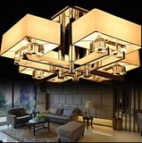 现代新中式吸顶灯客厅卧室书房灯 LED简约大气水晶灯温馨餐厅吊灯