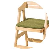 易成长可升降实木儿童学习椅简约学生写字凳矫姿靠背书桌椅子餐椅