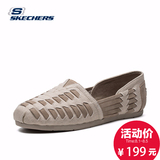 skechers斯凯奇夏季平底鞋女 时尚休闲一脚套 舒适浅口单鞋733959