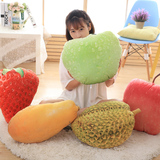 仿真水果抱枕坐垫创意3d食物毛绒玩具办公室午休趴睡枕沙发靠枕背