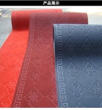 热卖剪裁进门垫蹭土防滑耐脏PVC底绒面压花地毯走廊过道工程地毯