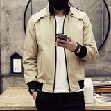 德爾惠迪亞多納森馬2016长袖外套潮男装外穿修身男士韩版新款夹克