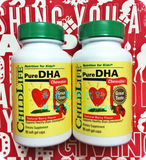 香港代购 美国Childlife 儿童时光 纯天然DHA咀嚼胶囊90粒 浆果味