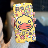 韩国正品代购苹果iPhone6s plus大黄鸭手机壳防摔双层保护套5.5寸