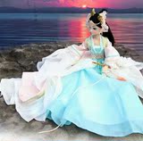 芭比洋娃娃中国可儿娃娃9059龙女 可儿古装衣服仙子古代公主玩具