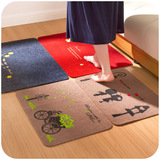 居家家 日式防滑玄关地垫 客厅卧室厨房地毯 入户门垫脚垫防滑垫