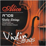 正品包邮 爱丽丝Alice A705小提琴弦 进口高级镀铬合金丝 套弦4根
