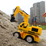 超大号遥控无线挖掘机充电工程车挖土机电动儿童玩具车遥控车包邮