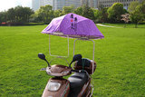 新款电动车遮阳伞电瓶车挡雨棚踏板车遮雨蓬摩托车西瓜伞太阳伞