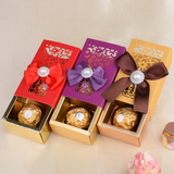 费列罗巧克力礼盒装2粒装中式喜梅结婚庆喜糖果成品含糖 喜糖盒