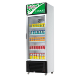 奥华立 SC-380FLP 风冷立式冰柜冷藏展示柜 饮料保鲜柜 陈列柜