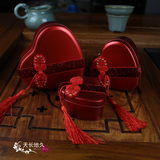 马口铁结婚礼盒创意婚礼糖盒铁盒中国风结婚喜糖盒子批发婚庆用品