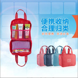 韩版 便携式旅行收纳洗漱包 多功能手提包 旅游必备 化妆包6042