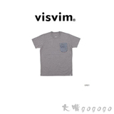 日本直邮 VISVIM CHECKERBOARD POCKET TEE S/S 16SS 衬衣短袖T恤