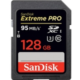 SanDisk/闪迪SD 128G UHS-U3 SDXC 95MB/s 633x KG单反相机存储卡