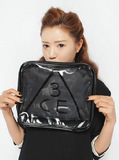 韩国时尚大容量透明新款化妆包随身便携旅行洗漱文件收纳包