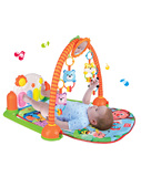 娃娃博士钢琴健身架宝宝健身脚踏游戏毯3-6-18个月新生儿健身玩具