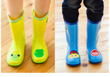 儿童雨鞋小孩男女童防滑水鞋小学生卡通中筒雨靴幼童可爱水靴韩国