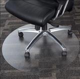 90cmPVC木地板保护垫电脑椅垫地板垫圆形转椅防划伤透明地垫
