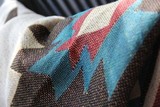 茜茜李 美式乡村布艺几何毯子流苏民族印第安沙发毯棉毯线毯kilim