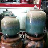 大号陶瓷储米桶/饮水机水罐可以装开水的冷水壶/蓄水缸带水龙头30