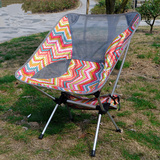 折叠椅子便携式超轻户外午休钓鱼露营沙滩野餐铝合金月亮导演椅子