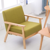 cp餐椅 欧式休闲沙发椅简约扶手办公椅西餐厅家用实木椅子