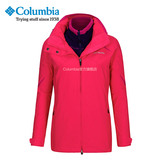 Columbia/哥伦比亚 女款户外防水热能抓绒冲锋衣PL7008-X