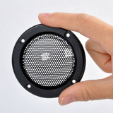 1#黑光2寸喇叭网罩 汽车喇叭网罩 DIY音箱网罩 扬声器保护罩