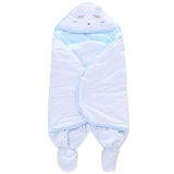 婴儿抱被新生儿秋冬款纯棉宝宝包被抱毯加厚宝宝用品分腿