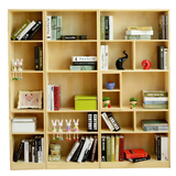 特价实木组合书柜书架落地柜展示柜格子柜储藏柜简约现代收藏收纳