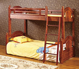 全实木上下床 .新款特价挂梯柏木床.高低床 儿童子母床 卧室家具