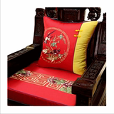 餐椅坐垫加厚枕芯椅垫靠垫枕套垫中式红木沙发大抱枕罗汉床仿实木