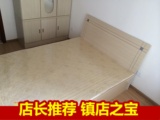 特价厂家直销成都出租房家具简约现代热卖板式床单双人高低箱床